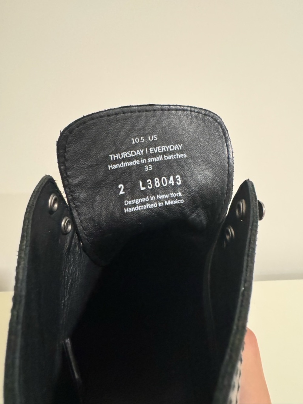 Thursday Boot Company Black Leather Men's Boots